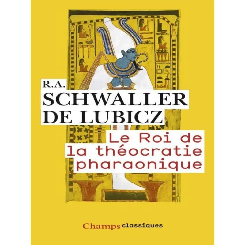 LE ROI DE LA THÉOCRATIE PHARAONIQUE