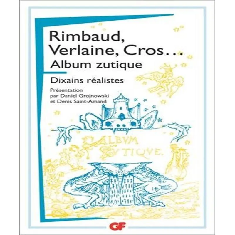 Album Zutique - Dixains Réalistes.