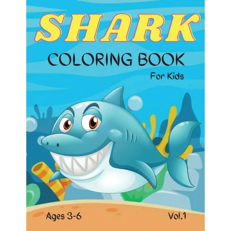 Shark Coloring Book for Kids
