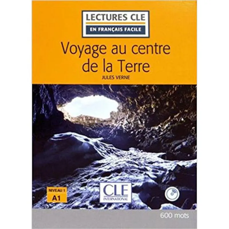 VOYAGE AU CENTRE DE LA TERRE - NIVEAU 1/A1 - LIVRE + CD