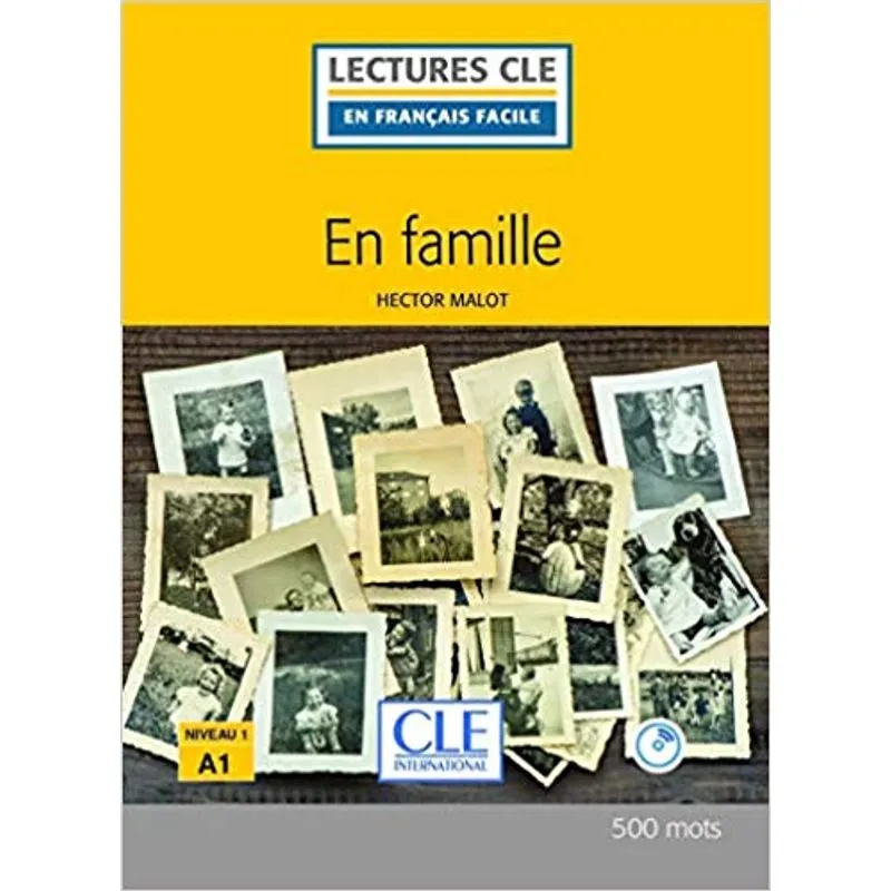 EN FAMILLE - NIVEAU 1/A1 - LECTURE CLE EN FRANÇAIS FACILE - LIVRE + CD - 2EME EDITION