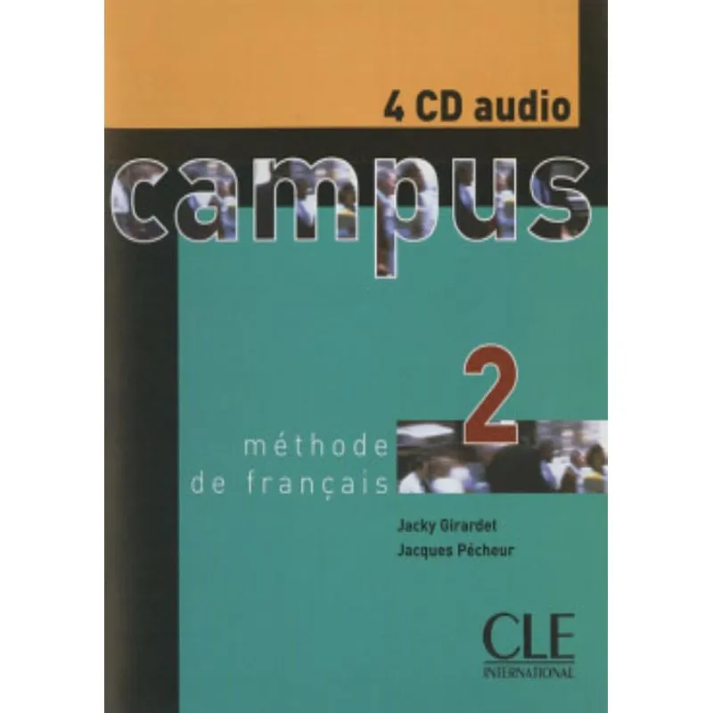 Campus Methode De Francais Cd Classe Audio Collectif 2 (4) Importado