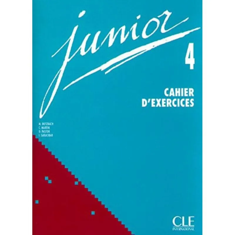 JUNIOR 4 - CAHIER D'EXERCICES