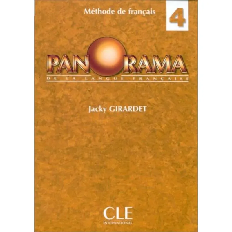 PANORAMA 4 - LIVRE DE L'ELEVE