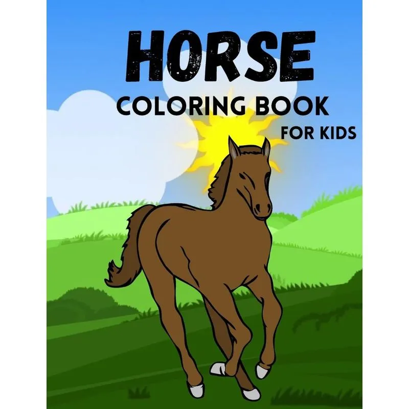 Horse Coloring Book for Kids