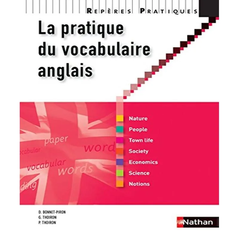 La Pratique Du Vocabulaire Anglais