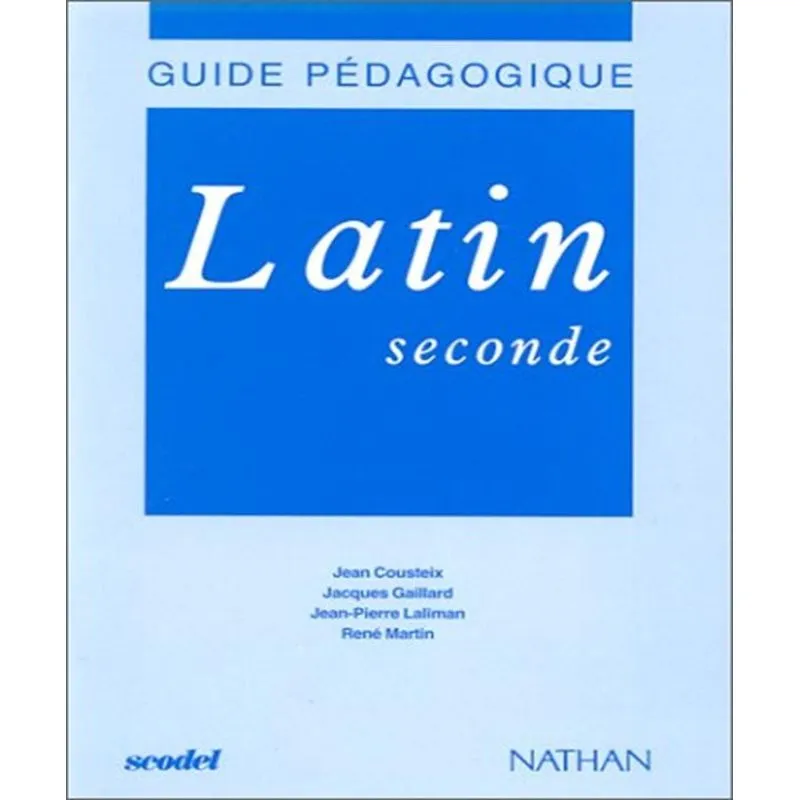 Latin Seconde - Professeur