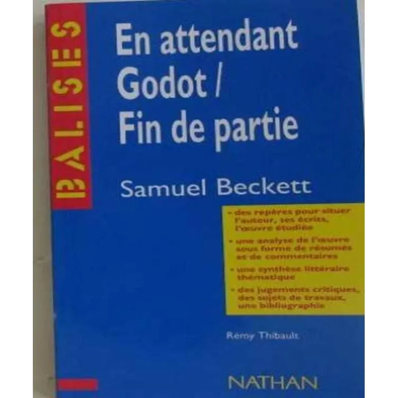 En Attendant Godot - Fin De Partie - Samuel Beckett