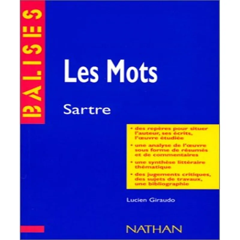 Les Mots De Jean Paul Sartre