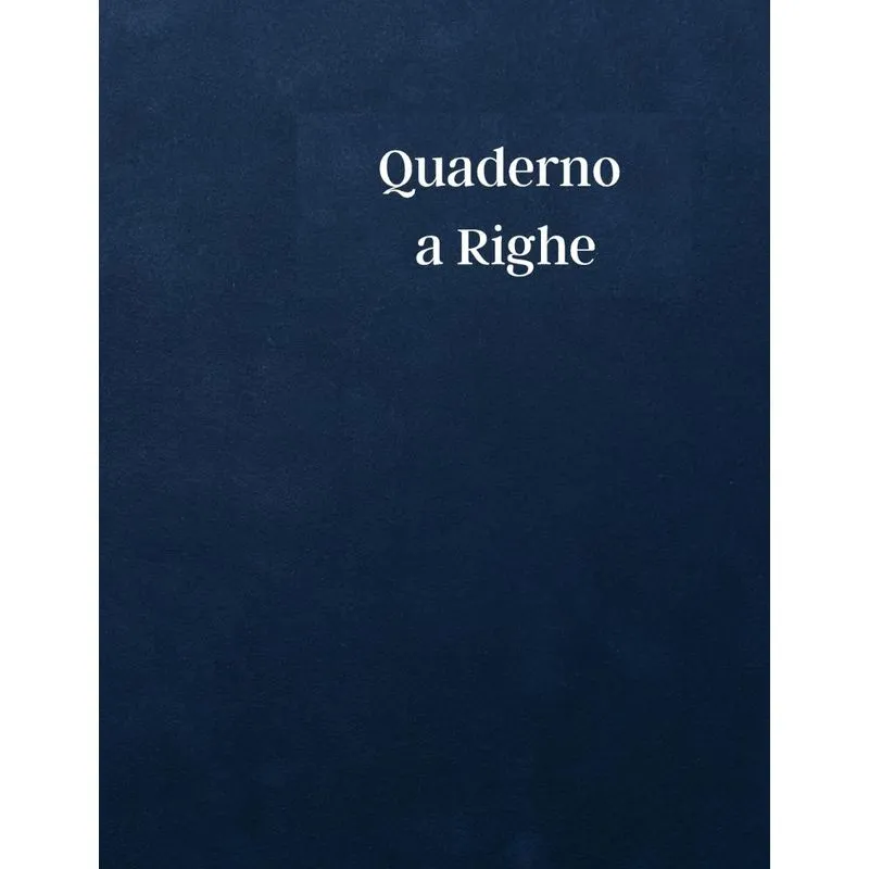 Quaderno a Righe