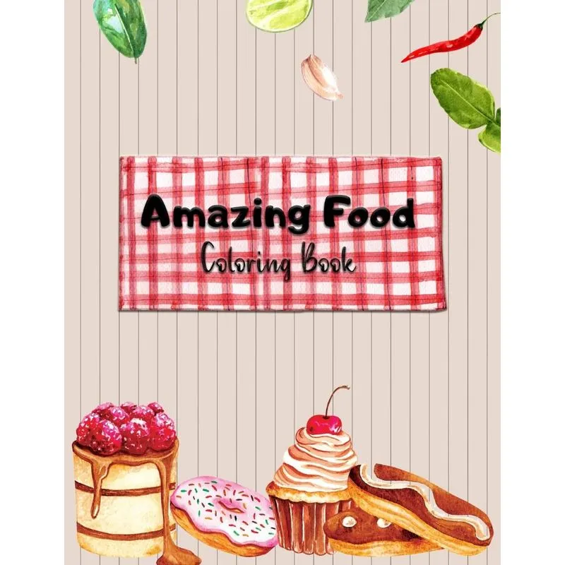 Amazing Food Coloring Book