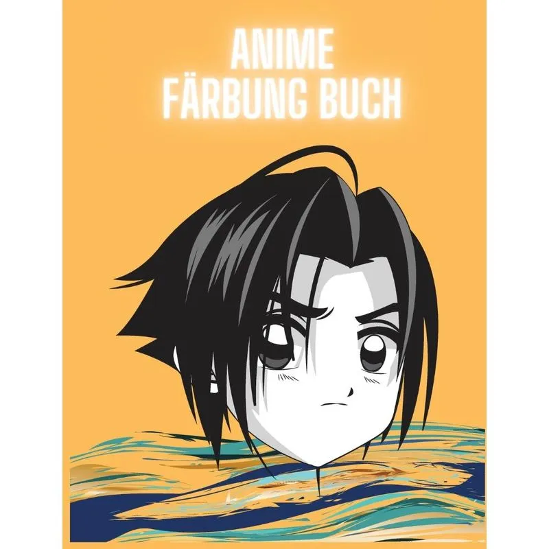 Anime Färbung Buch
