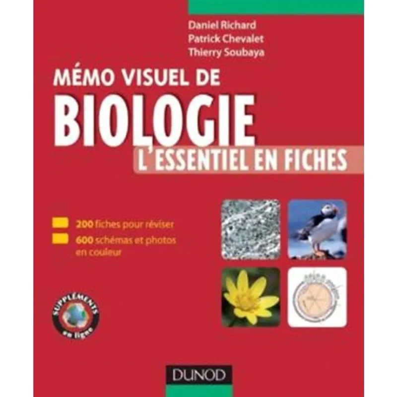 Mémo Visuel De Biologie: Lessentiel En Fiches