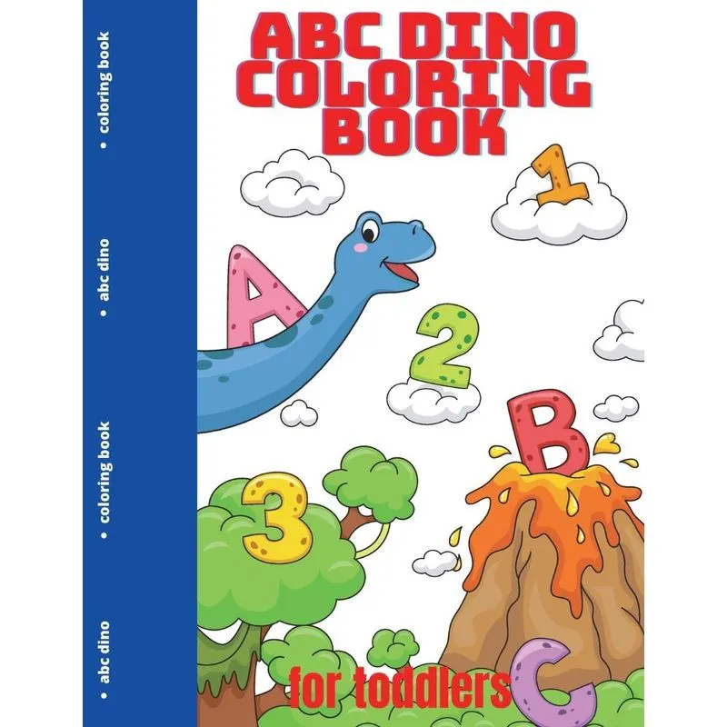 ABC Dino Coloring Book