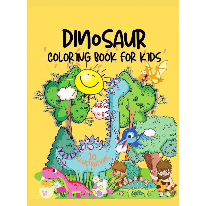 Dinosaur Coloring Book for Kids