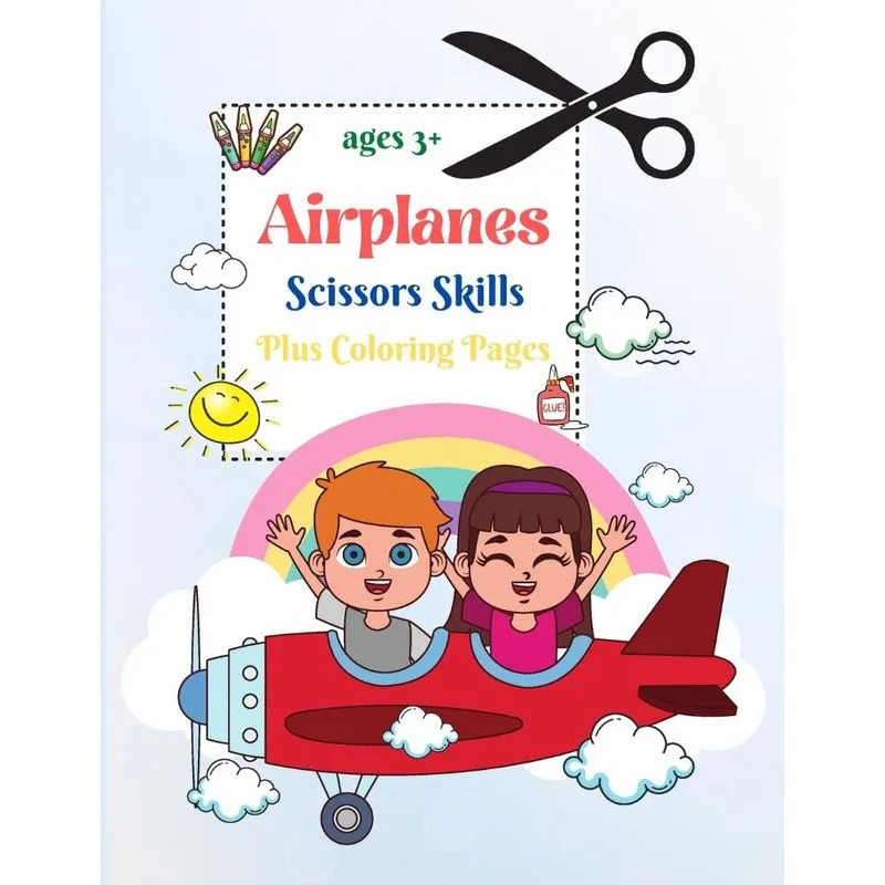 Airplanes Scissor Skills