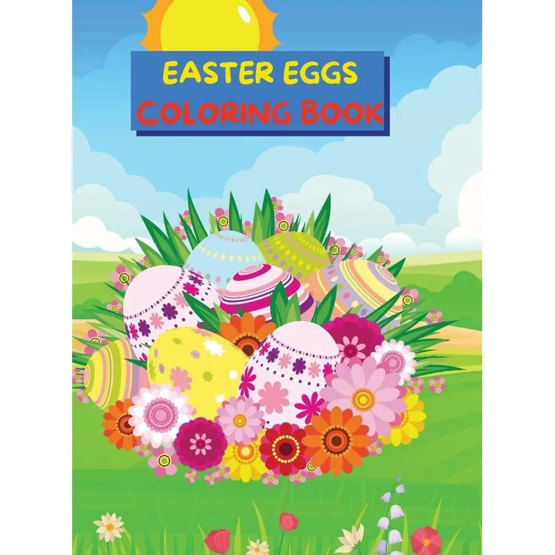 Easter Eggs Coloring Book