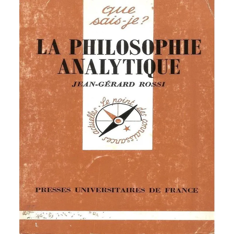 La Philosophie Analytique
