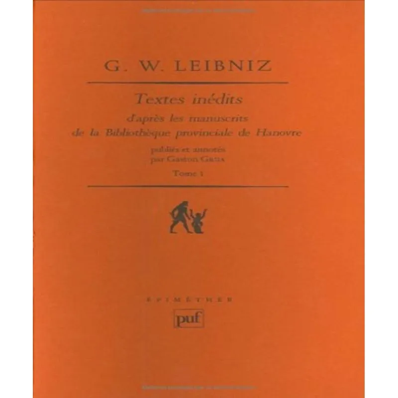 Textes Inédits: Daprès Les Manuscrits De La Bibliothèque Provinciale De Hanovre