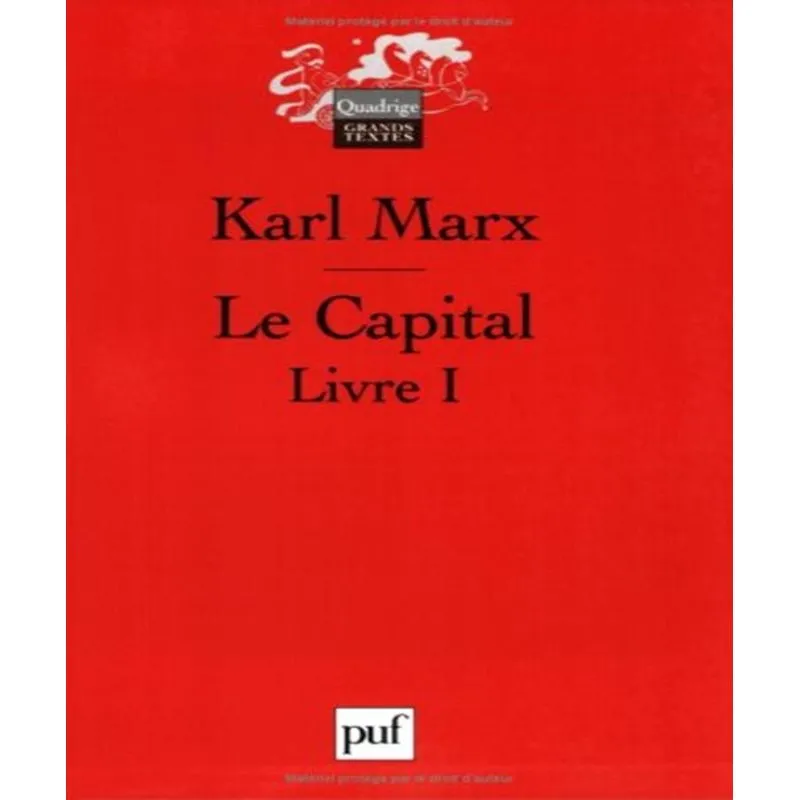 Le Capital - Livre 1-1