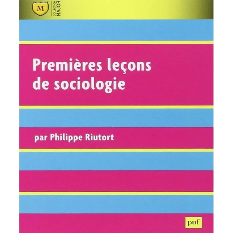 Premières Leçons De Sociologie
