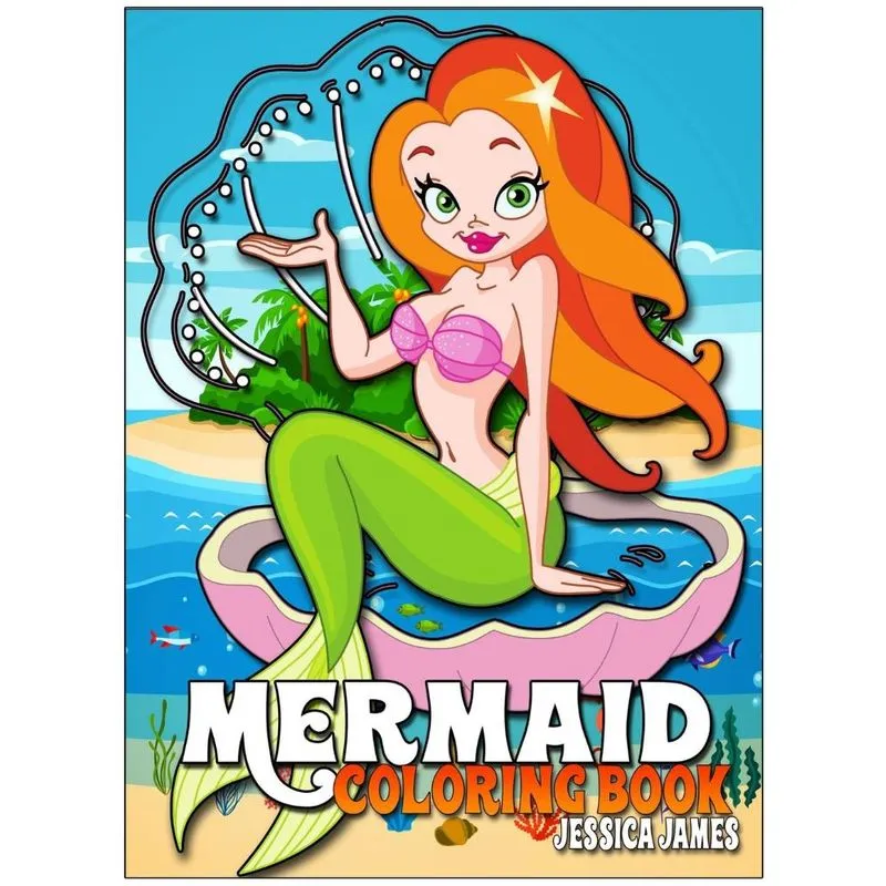 Mermaid Coloring Book