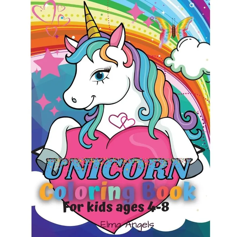Unicorn Coloring Book