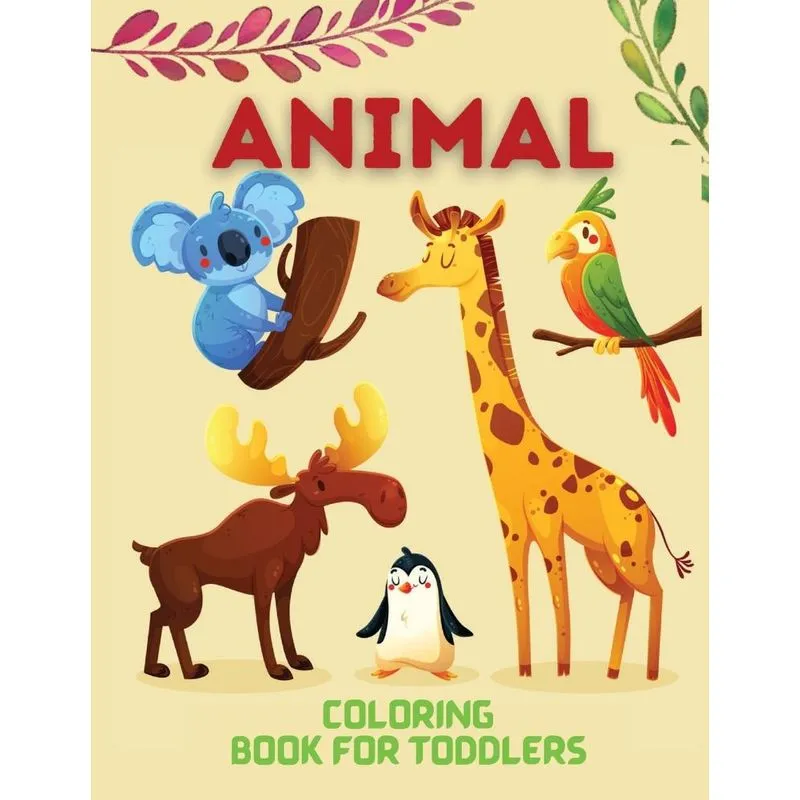 Animal Coloring Book for Toddlers