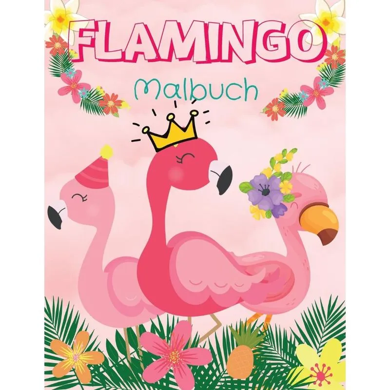 Flamingo Malbuch