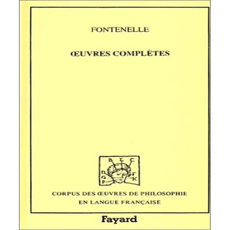 Oeuvres Complètes 3 - Fontenelle