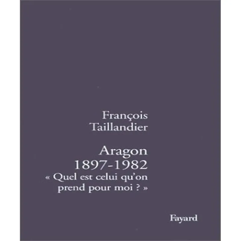 Aragon 1897-1982