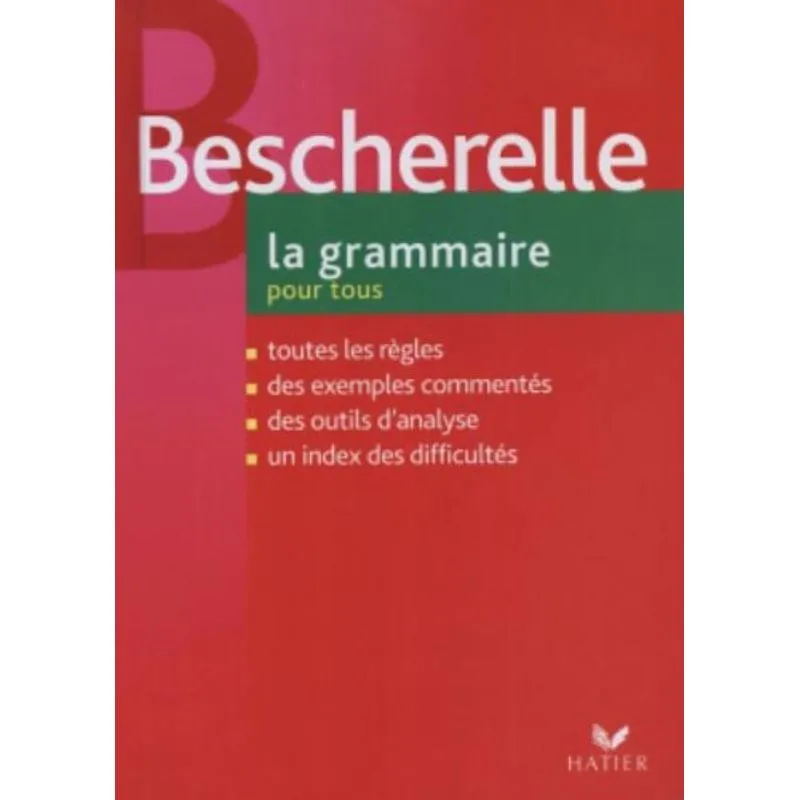 BESCHERELLE LA GRAMMAIRE POUR TOUS