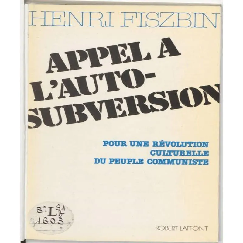 Appel À Lauto-subversion
