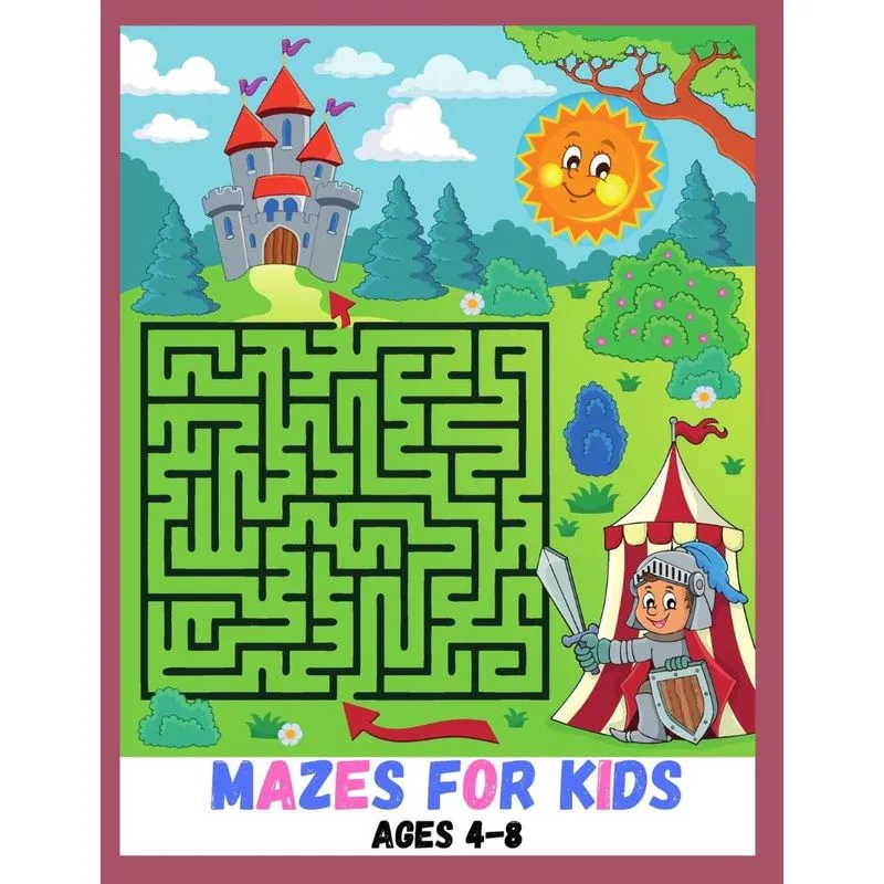 Mazes for kids ages 4 - 8