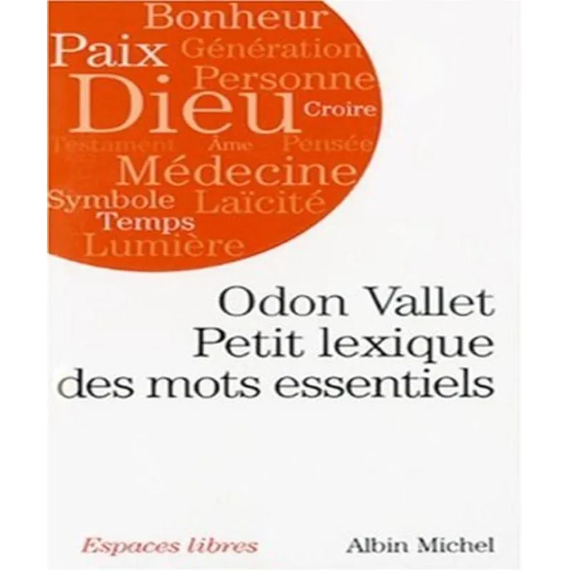 Petit Lexique Des Mots Essentiels