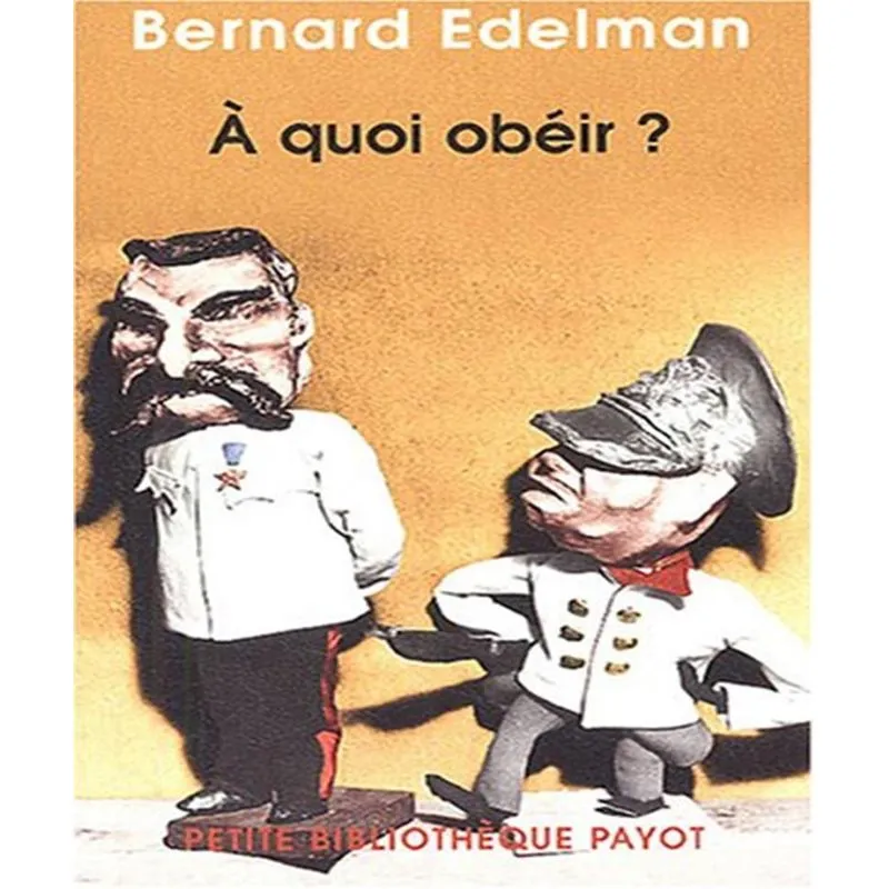 À Quoi Obéir?