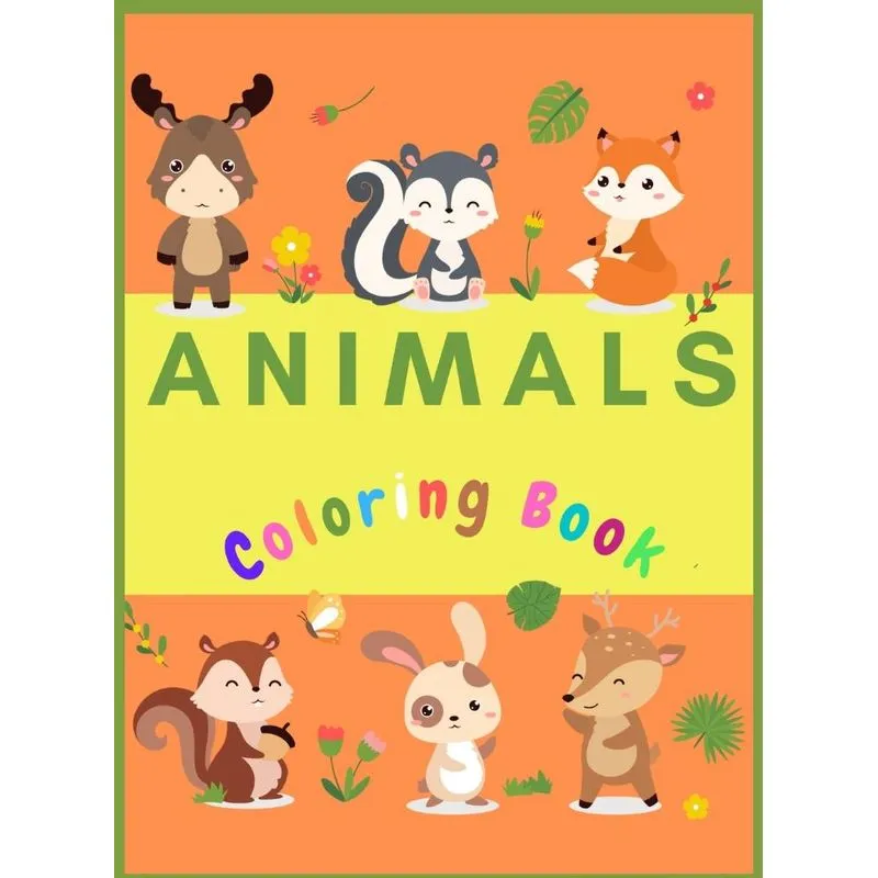 ANIMALS COLORING BOOK