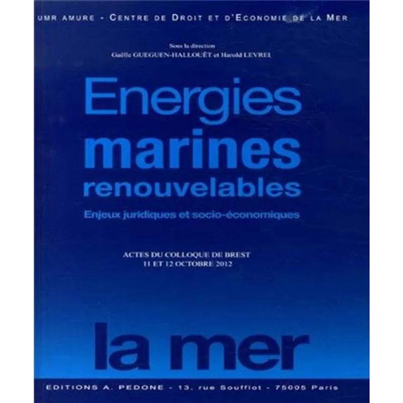 Energies Marines Renouvelables
