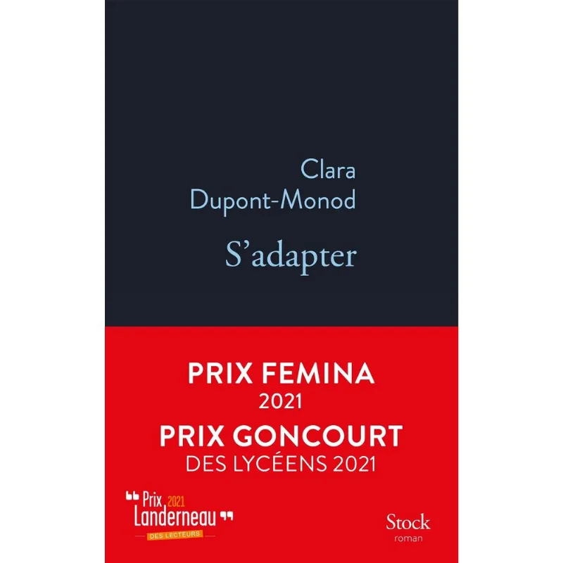 S'ADAPTER - PRIX GONCOURT DES LYCÉENS 2021 & PRIX FEMINA 2021