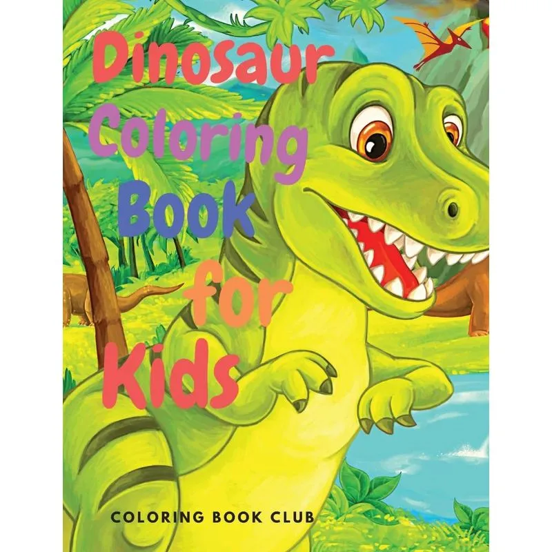 Dinosaur Coloring Book for Kids