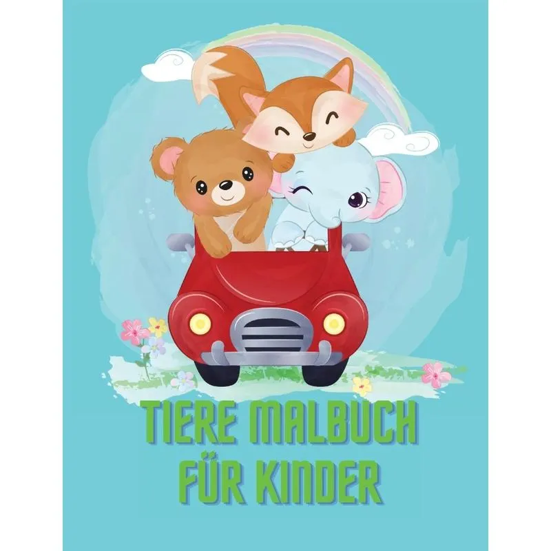 TIERE MALBUCH FÜR KINDER