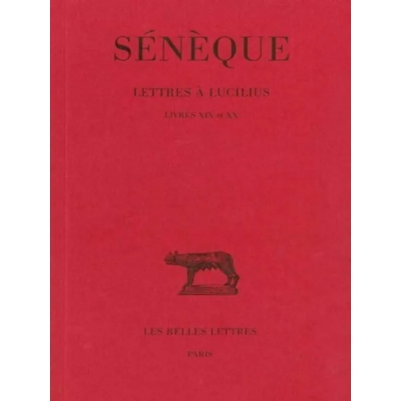 LETTRES À LUCILIUS (LIVRES XIX - XX) - TOME 5