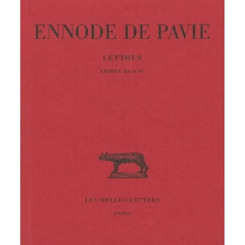 Lettres Vol. 2, Livres Iii Et Iv