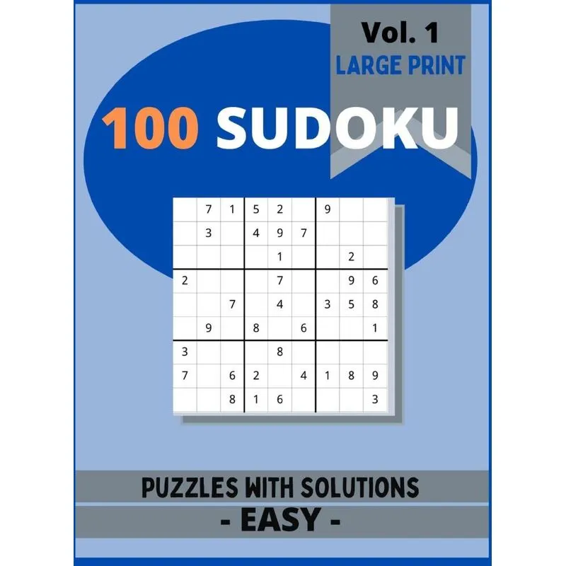 100 SUDOKU PUZZLES FOR ADULTS