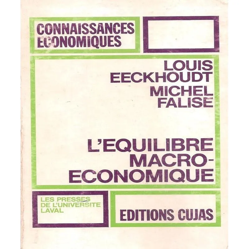 Lequilibre Macro-économique