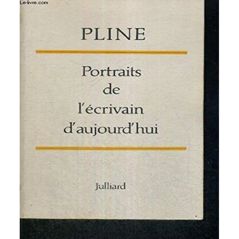 Portraits De Lécrivain Daujourdhui