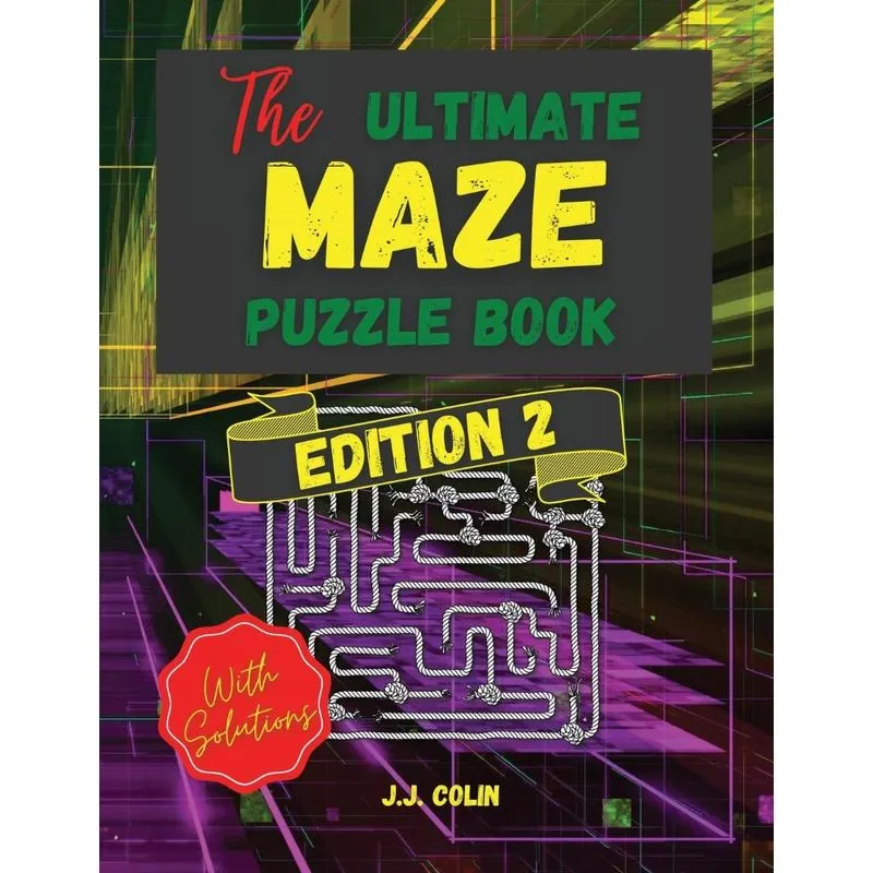 Easy-Level MAZES Puzzle Book