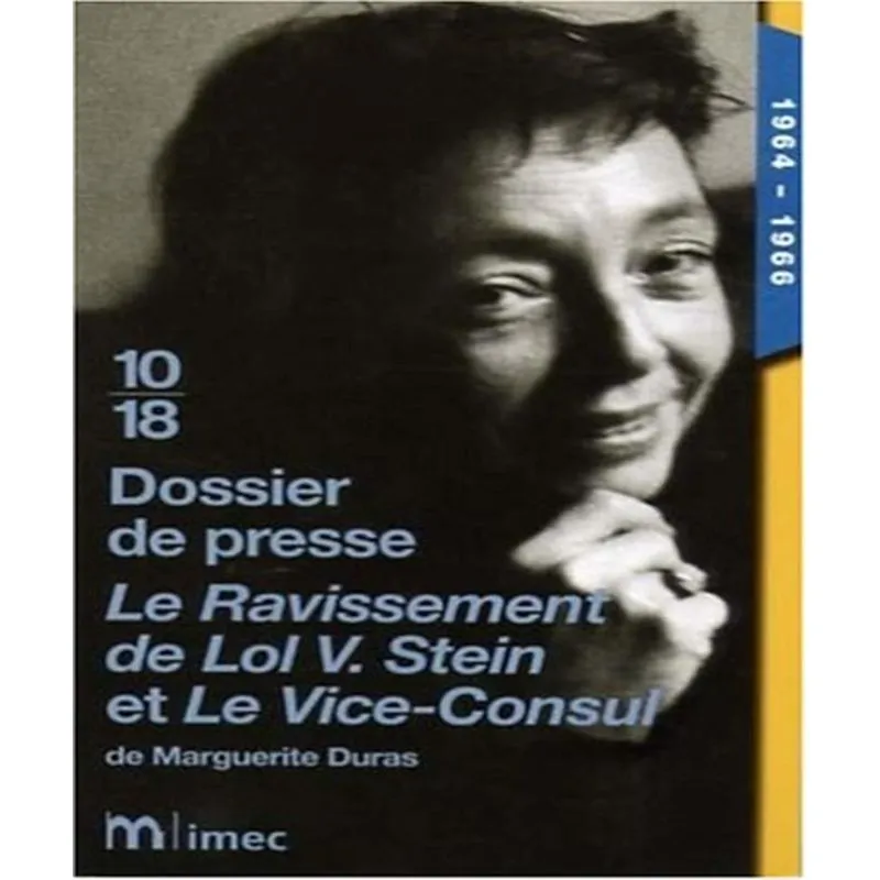 Dossier De Presse Le Ravissement De Lol V. Stein Et Le Vice-consul