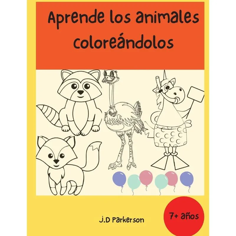 Aprende los animales coloreándolos