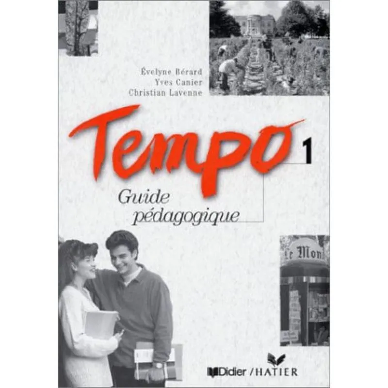 TEMPO 1 - GUIDE PEDAGOGIQUE